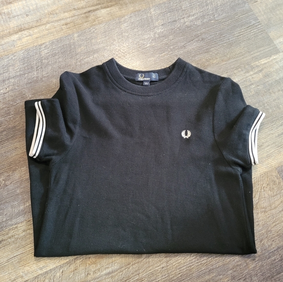 Fred perry twin tipped heavyweight t shirt dress - Picture 3 of 7